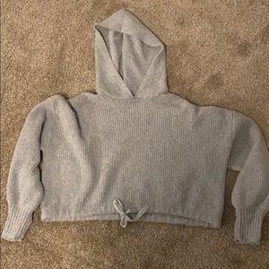 American Eagle cropped hoodie